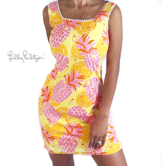 Lilly Pulitzer Dresses & Skirts - 🏆HP🏆Lilly Pulitzer Piña Colada Sleeveless Dress